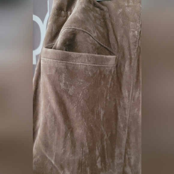 J. Jill Soft Brown A-Line Corduroy Skirt - Picture 3 of 9